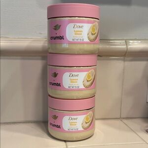 3 Dove x Crumbl Body Scrub, Lemon Glaze